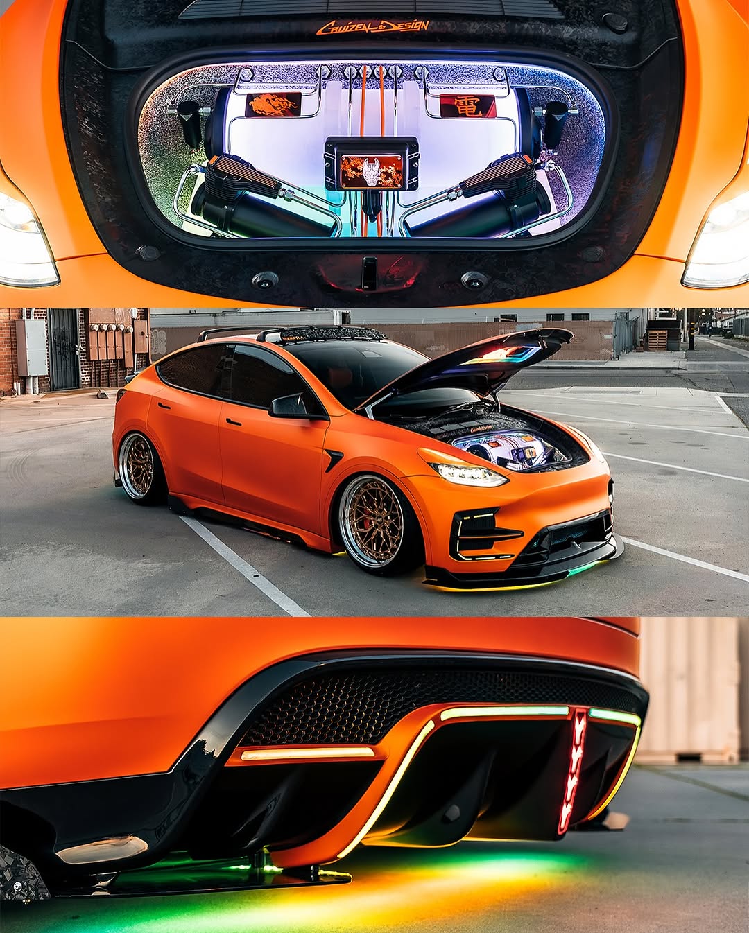 终于能够花点时间对@cruizenbydesign.表示非常感谢 

从无数的计划到深夜和解决问题的问题，他都付出了令人难以置信的时间，精力和技巧，以使这一愿景从第一天开始栩栩如生。他的奉献精神，对DetAIl的关注以及对他的手艺的热情无与伦比的。无论挑战如何，他总是找到一种使其成为HAPPEN的方法，结果不言而喻。实际上，我没有其他建造商可以开车10个小时，也没有信任一次，一次让我的cAR持续了几个月。 

我将始终APP进行我们的持续沟通以及我们持续的IDeas的交流。我真正珍视您的合作，诚实，最重要的是您的友谊。 

自豪地成为 @cruizenbydesi@cruizenbydesignmattxhernandez 
🛠资源： @cruiz@mattxhernandez 
。
.@falkentire@universalair@air_lift_performance
#tesla #modely #ev #electric #car #carsofinsta #lifeonair #bagged #orange #carsofinstagram #teslaclubofamerica #teslaowners #carsofinstagram #carphotography #modifiedcars #universalair #airlift #dailydriven #falken #cargram #teslamotors @zestla