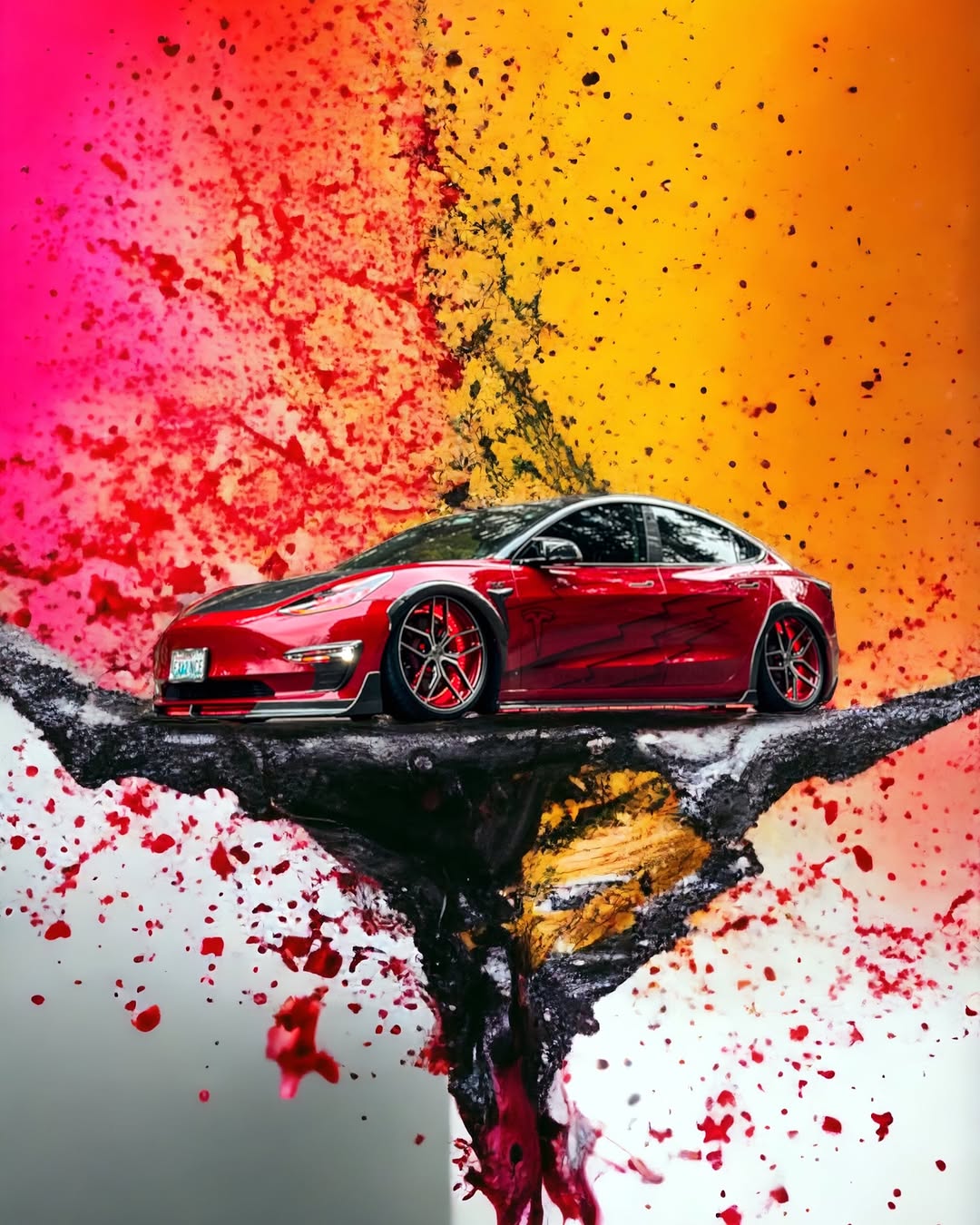 “您最大的fAIlure是您做出的贡献的东西，但DID找不到胆量。” - 塞思·戈丁（Seth Godin）
#tesla #teslamodel #teslamodel3 #cars #carbonfiber #airsociety #slammedsociety #carsofinsta #photooftheday #elonmusk  #teammenace #carshow #showcar #carlovers #pnw #pnwcars #washington #seattle #stancenation #igreels @teammenace206 @tesla_exllnce