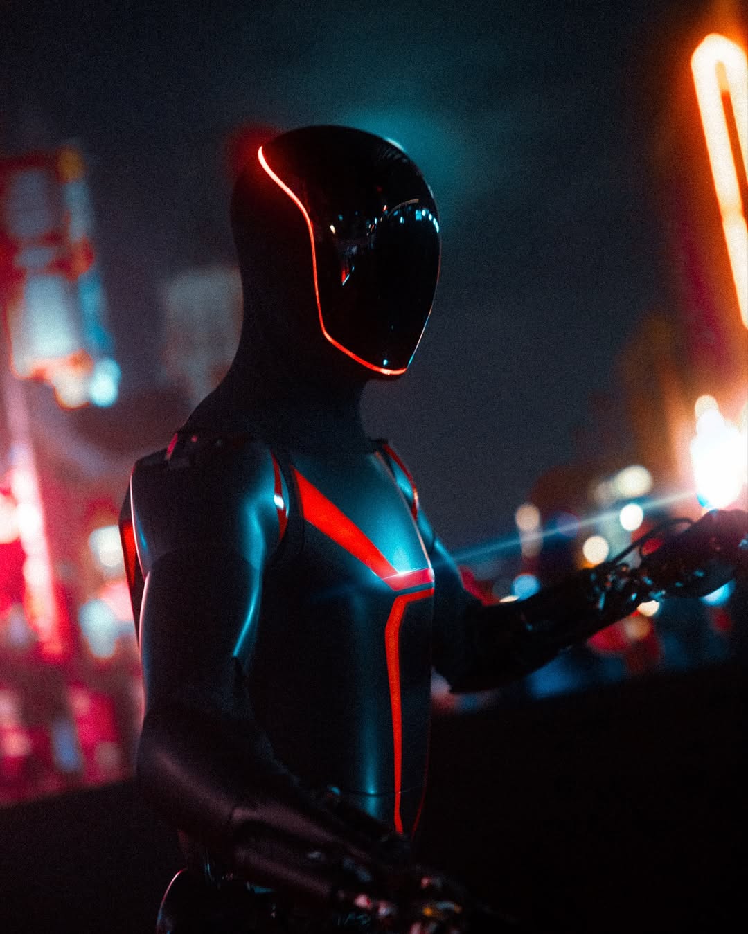 霓虹黑色 @teslamotors