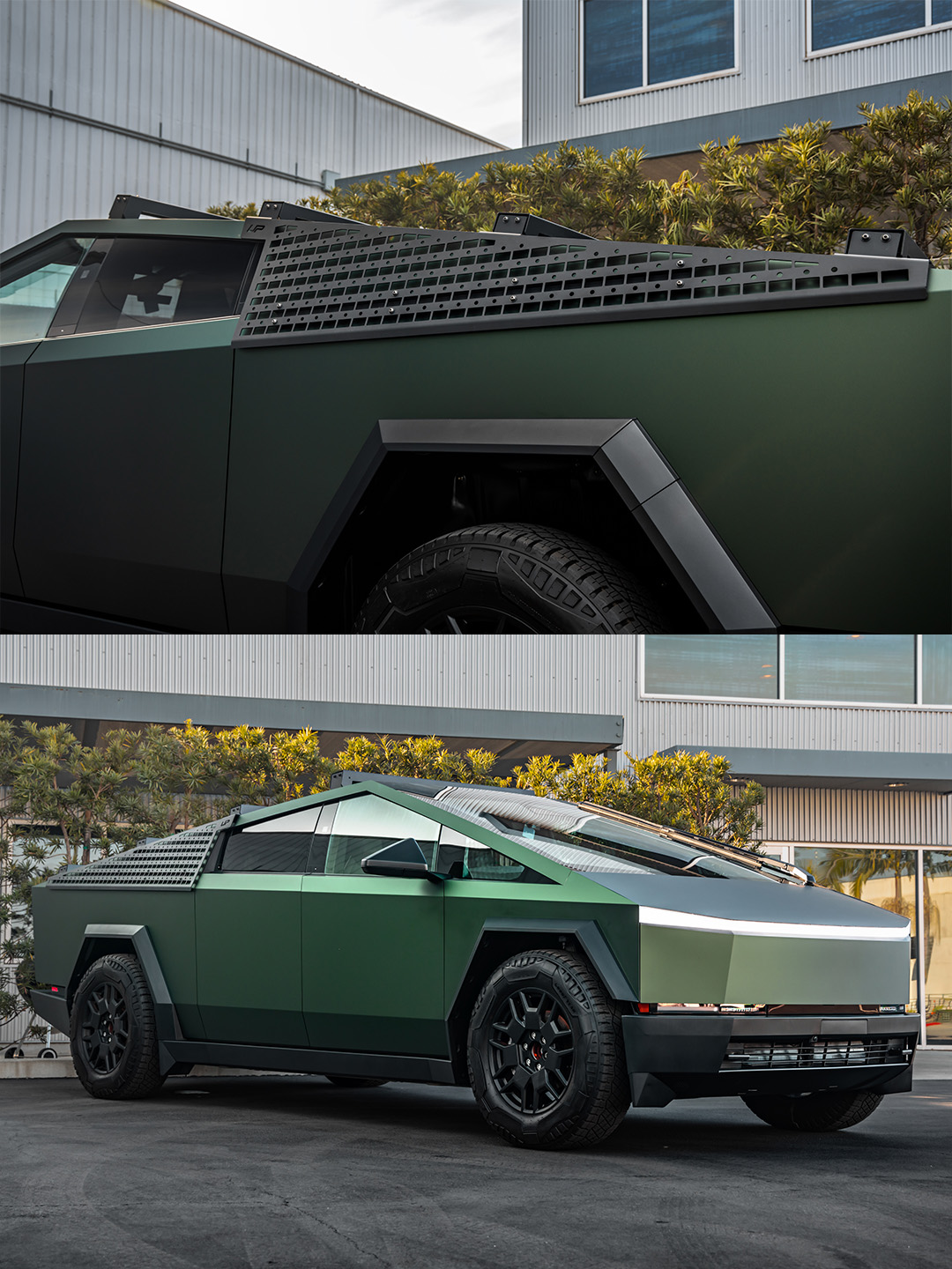 Cybertruck拥有足够的尺寸。现在让它具备相匹配的实用性。 UP INVINCIBLE® Molle支架帆板面板将未使用的帆板空间转变为模块化、易于存取的存储空间，用于救援装备、工具、RotopaX、牵引板、露营装备和日常使用配件。 对于Cybertruck车主来说，Molle面板是最重要的升级之一，因为它们让卡车能够适应不同的任务。无论是远征、工地使用、应急响应、越野救援还是周末冒险，配置都会随着你而改变。 更多存储空间。更快的取用速度。更整洁的组织方式。 用UP INVINCIBLE® Molle支架帆板面板升级你的Cybertruck。 @unpluggedperformance