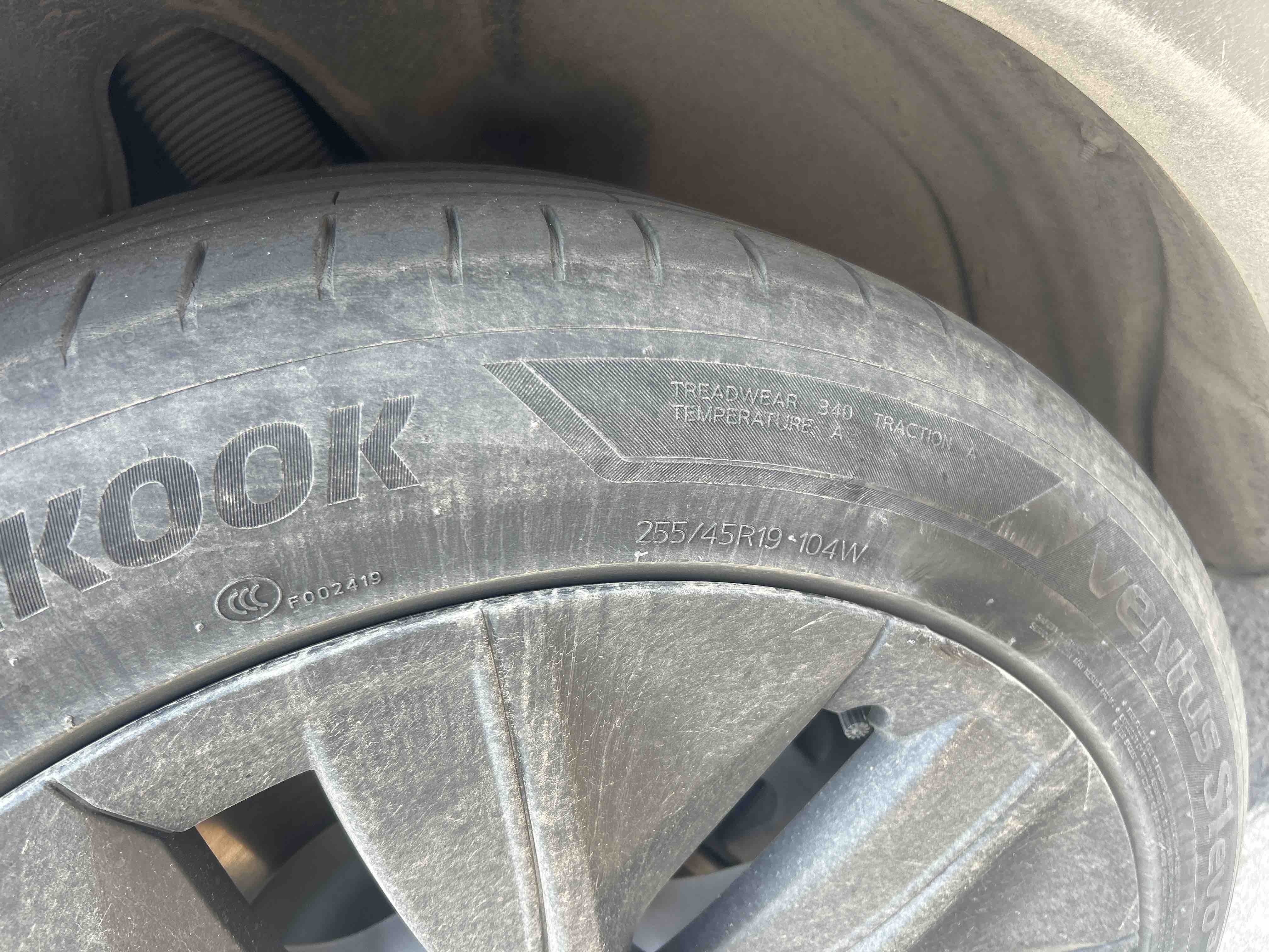 #两年5个月109000公里马上要换车胎了