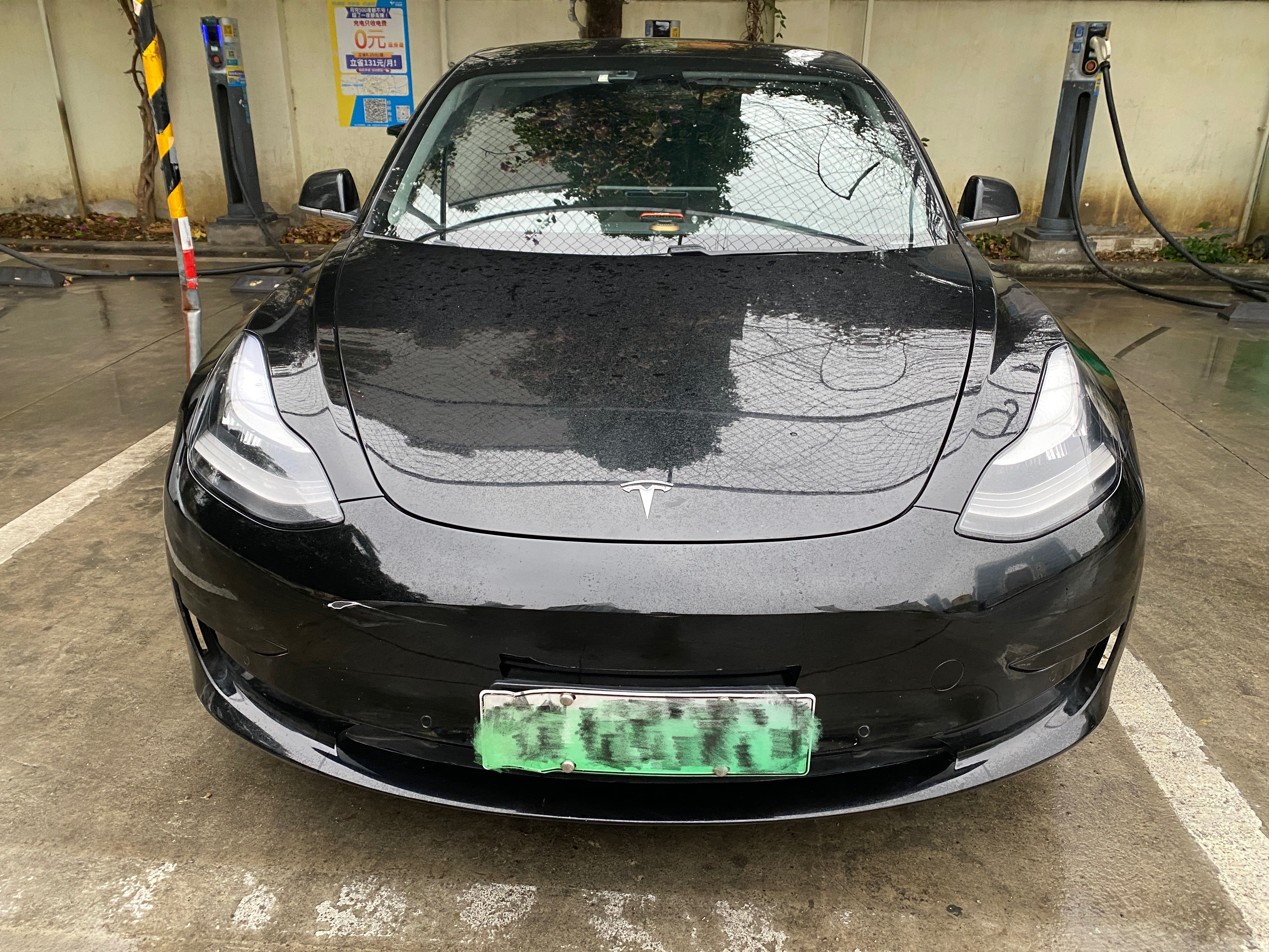 个人一手特斯拉model3出售8.8万