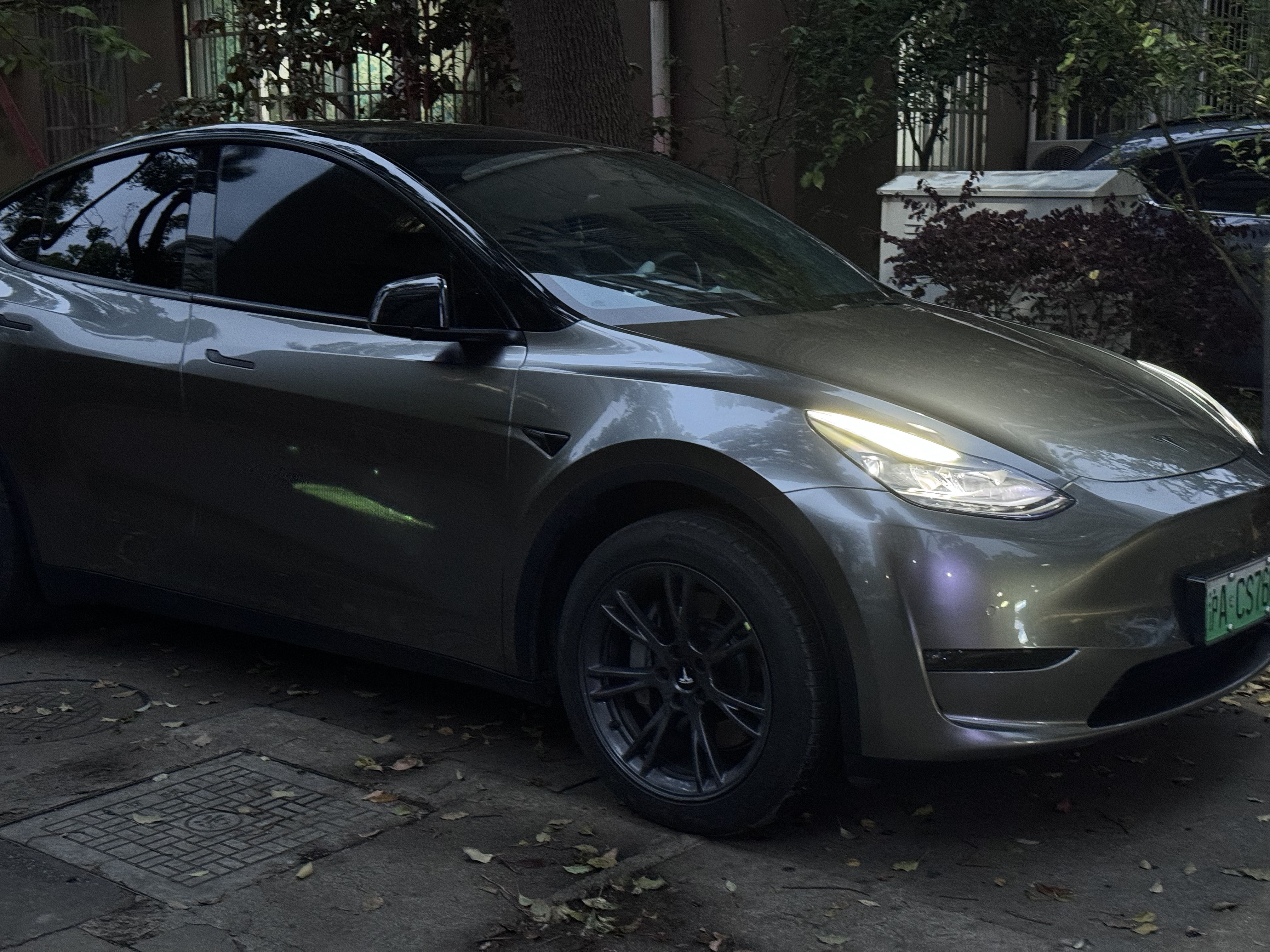 液态金属银#tesla #特斯拉改色