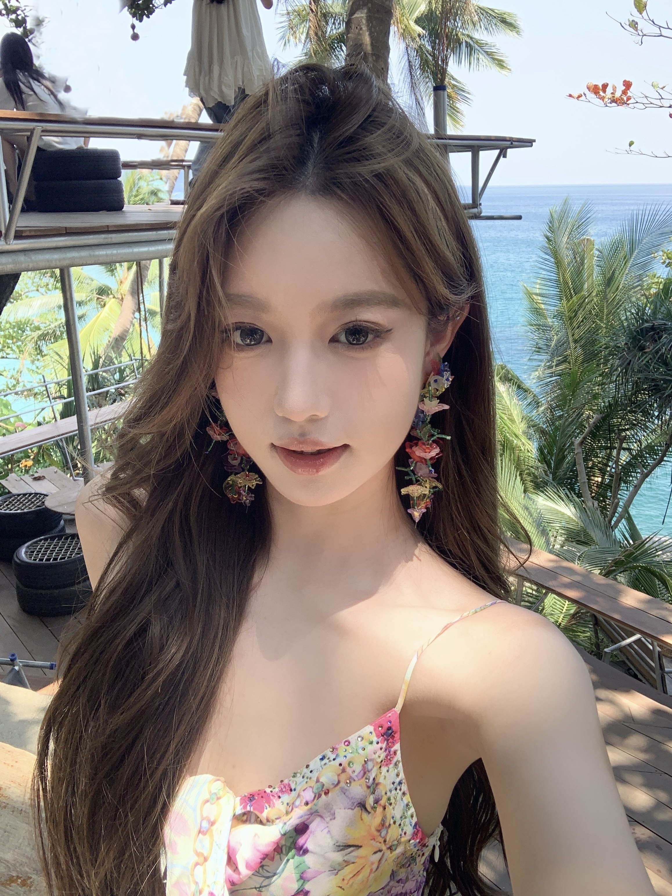 小岛🏝️𓂂𓈒𓏸🍄Ⱄⱄ #旅行日记 #度假 #🏖️ #我的自拍分享 #氛围感 #氧气感 @手摇桃桃乌龙