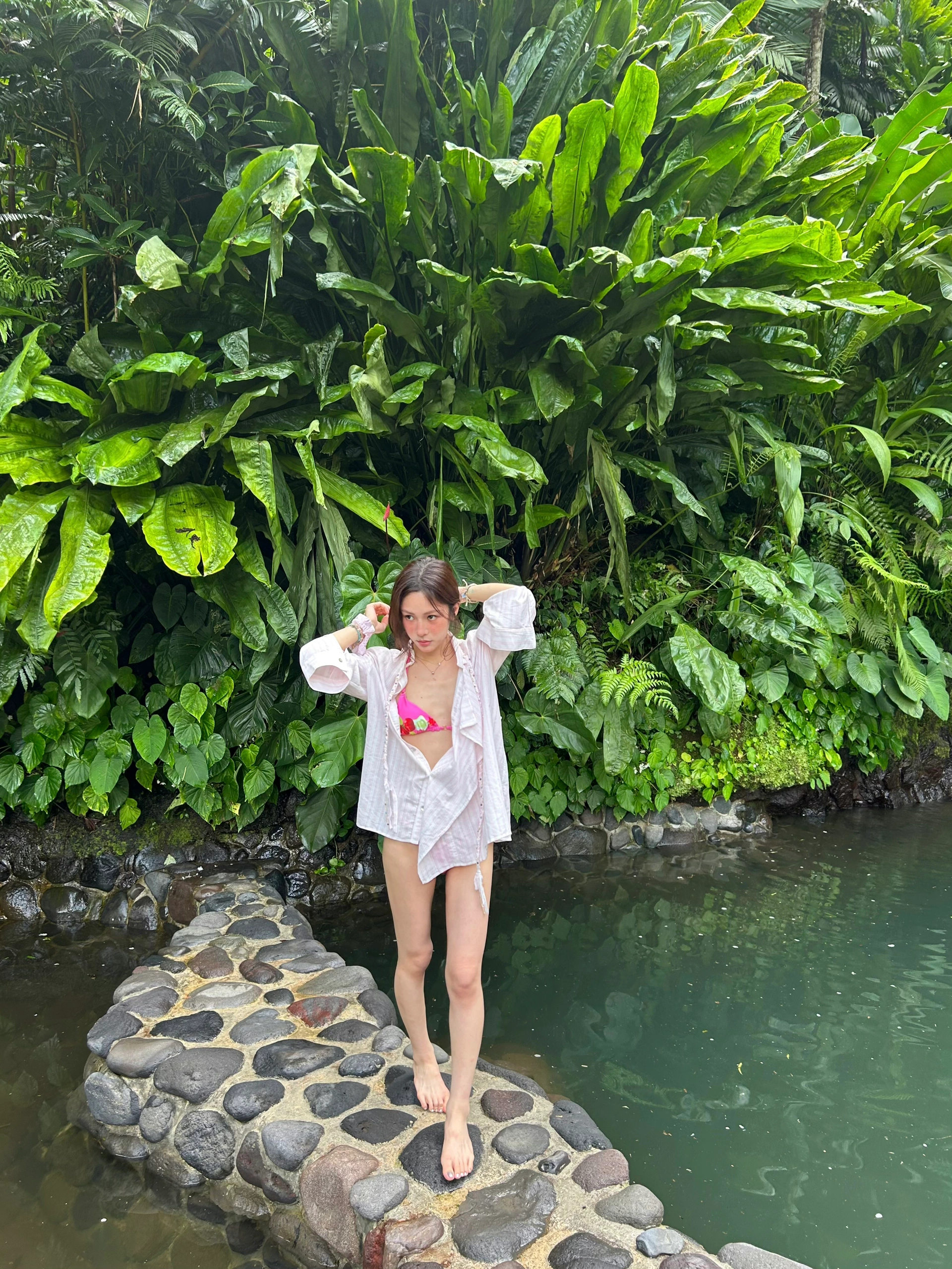 大自然带给我的 #巴厘岛 #乌布 #大自然 #旅行碎片 #春日穿搭 @yigenanaya