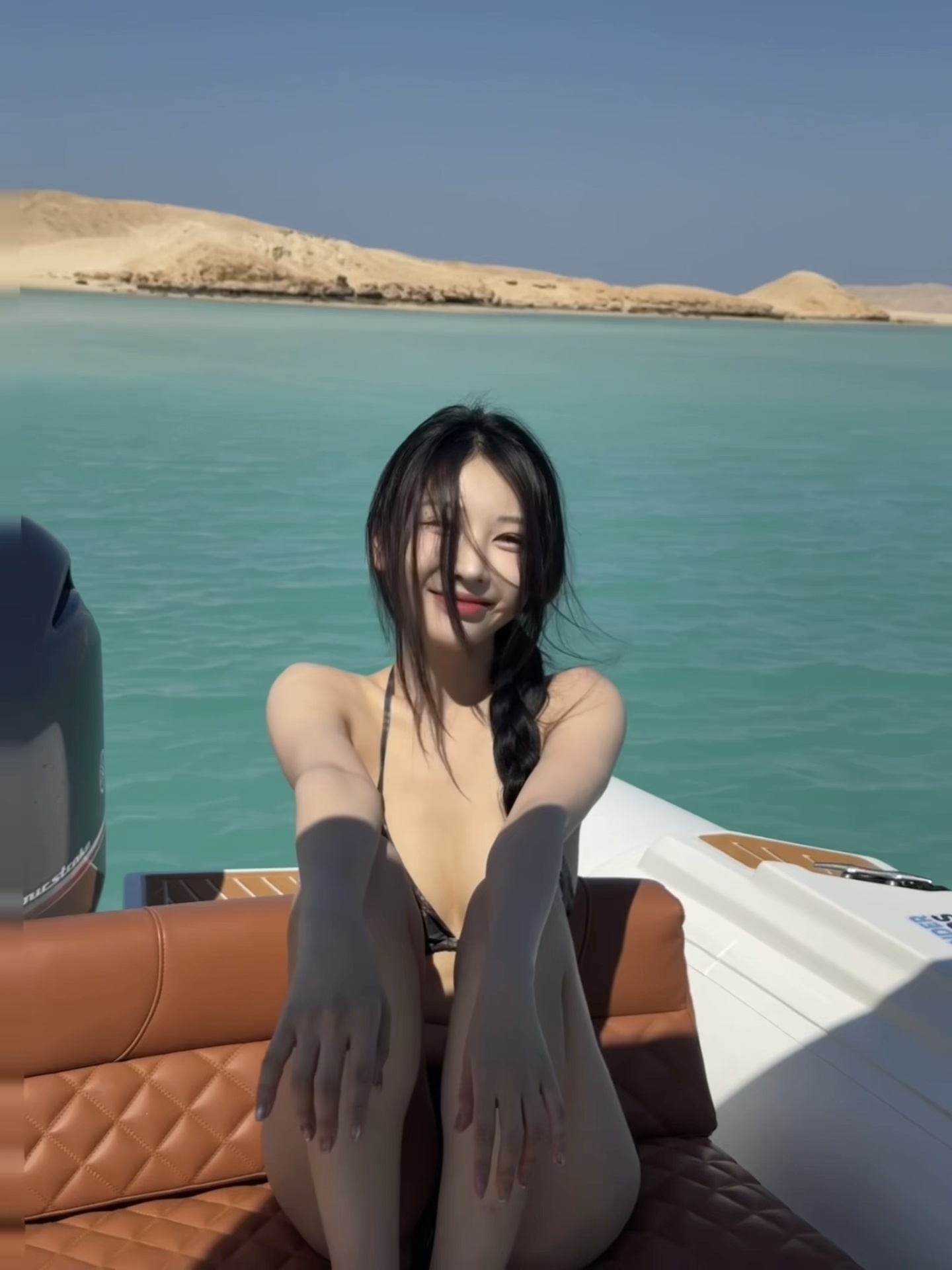 生命就应该浪费在这种地方 #去一些没有天花板的地方 #风吹又日晒自由又自在 #享受自由的时刻#赫尔格达#橘子岛 @王微斯