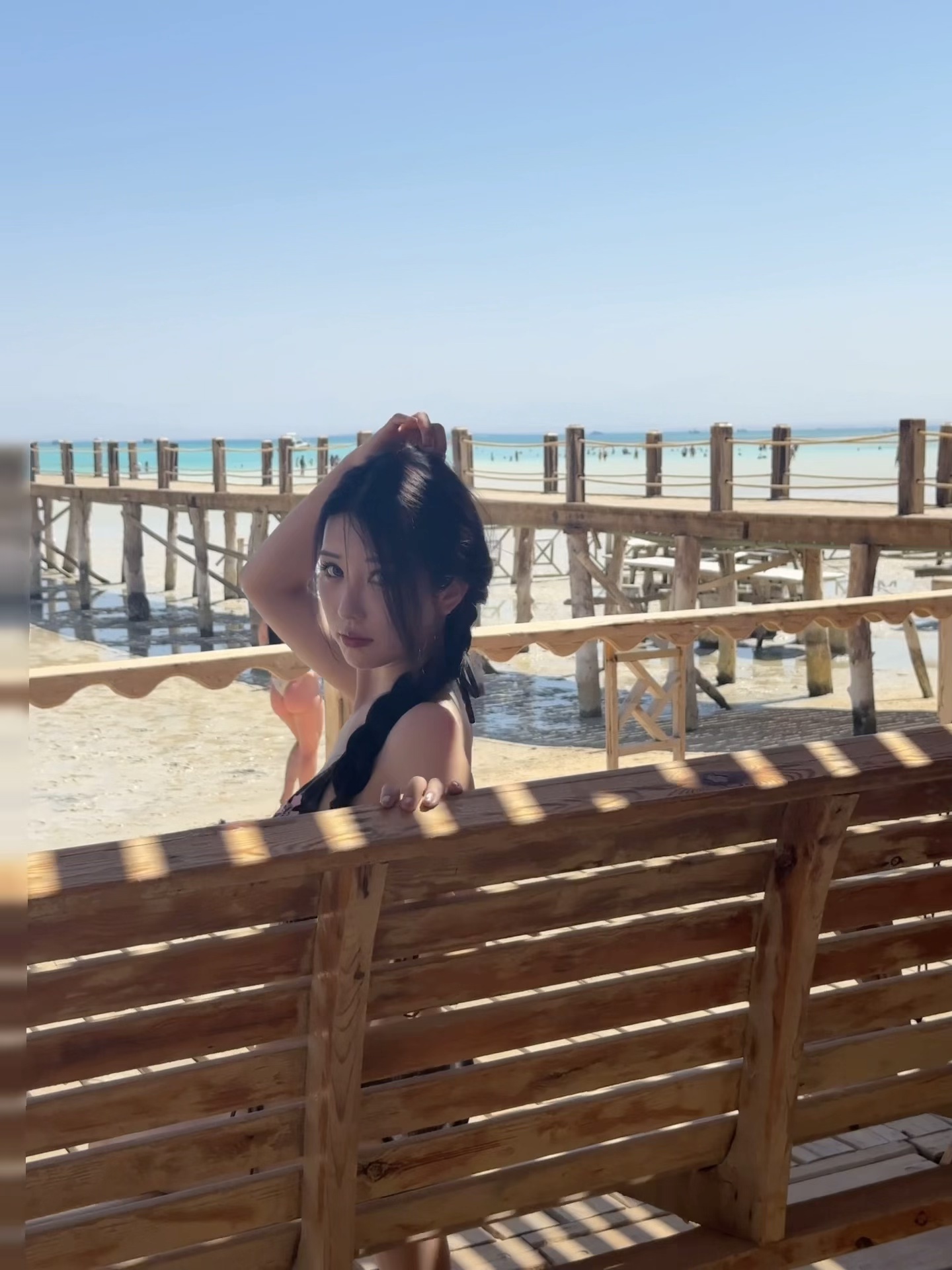 生命就应该浪费在这种地方 #去一些没有天花板的地方 #风吹又日晒自由又自在 #享受自由的时刻#赫尔格达#橘子岛 @王微斯