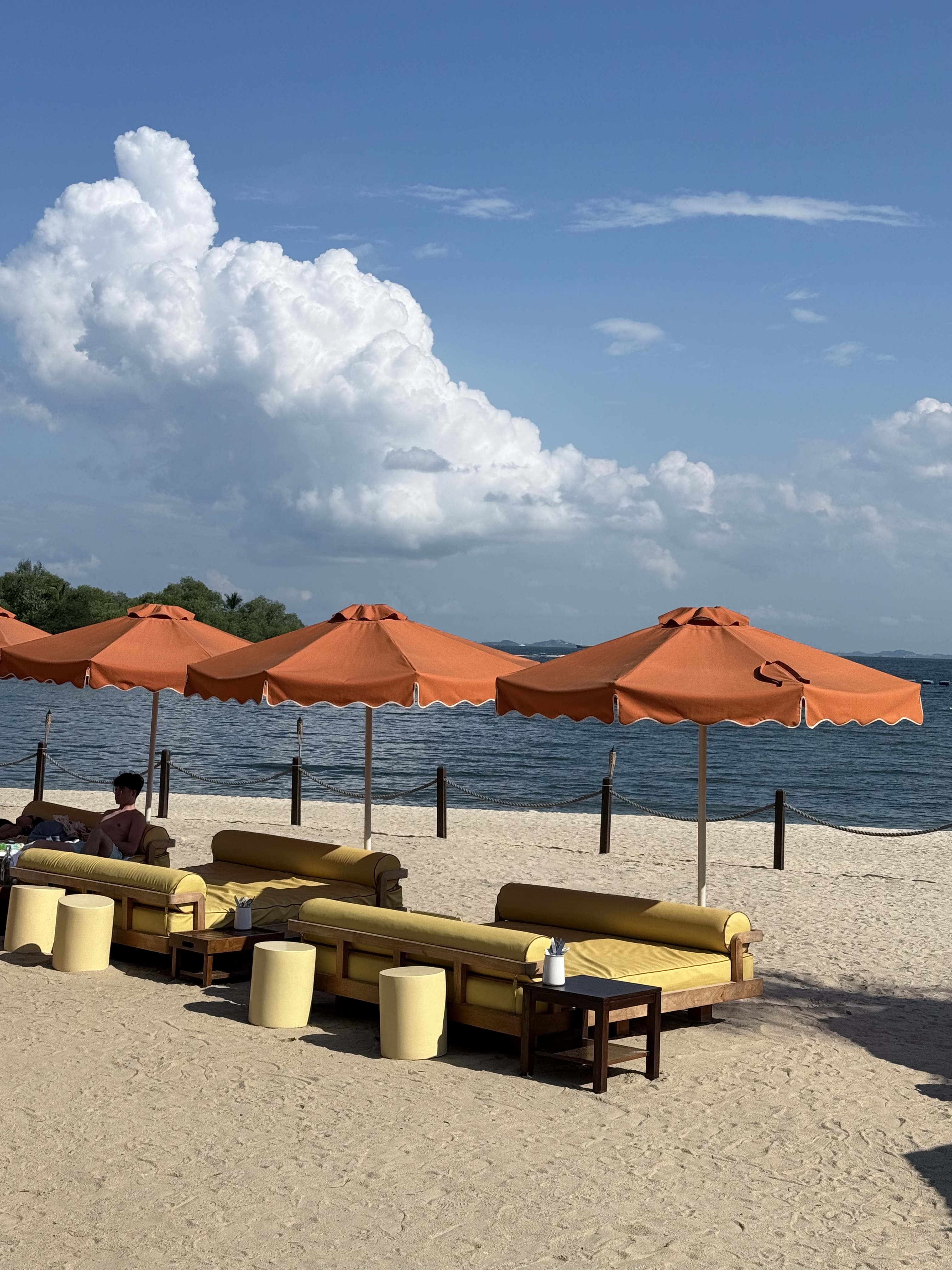 老娘与海2 #新加坡海边 #比基尼拍照 #正常拍摄无不良引导 @YALY甜小姐