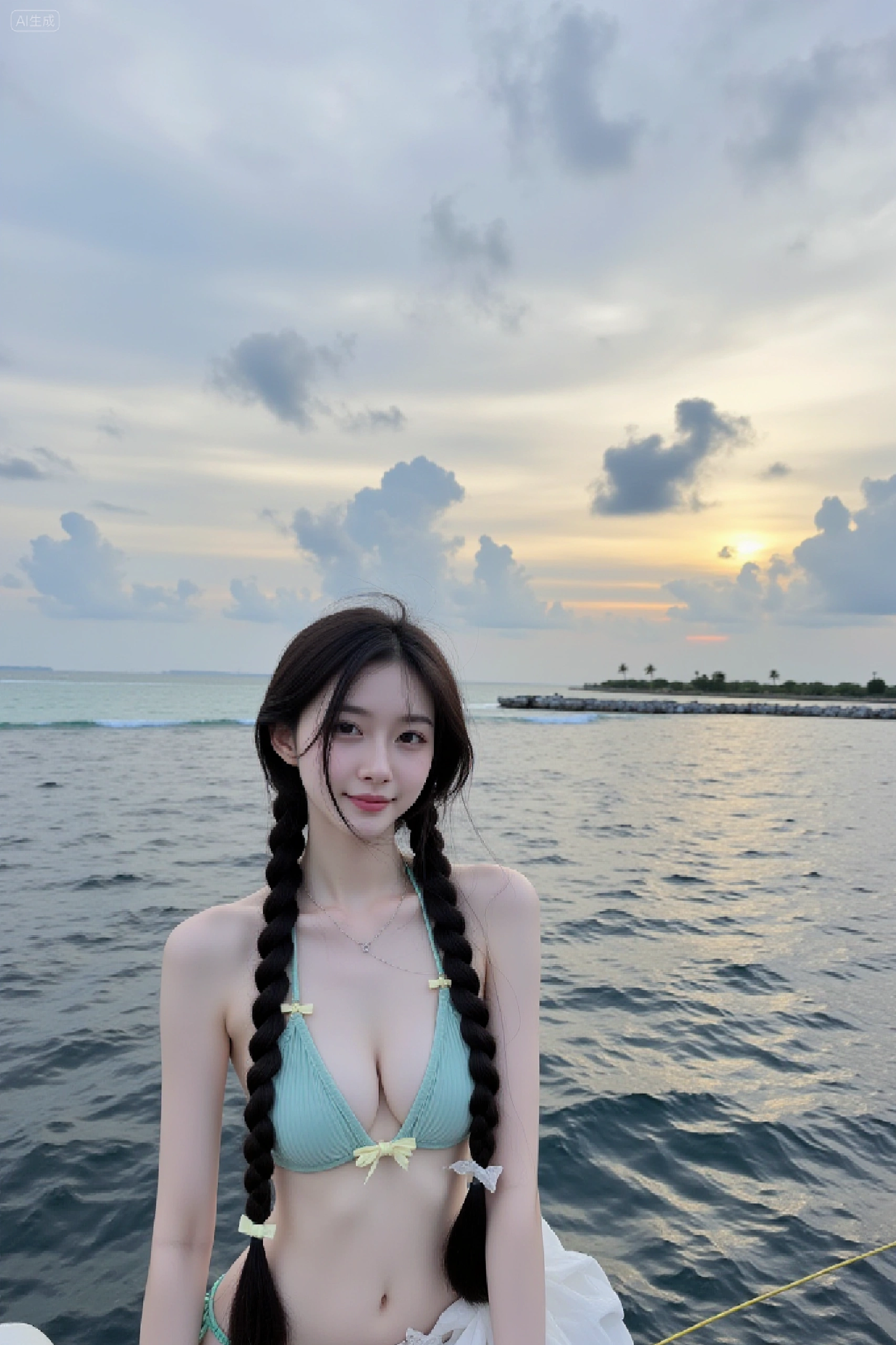 ₊⁺𓇻⋆⁺₊🏝️⋆⁺₊⋆🐰 #海边拍照 #海边沙滩这么穿 #比基尼拍照 #老娘与海 #算了你肯定觉得 #没想法随便发 #拍了就要发 #随便发发你随便看看 #不是今天拍的 #沉沦在绝美的海边 @chochohye