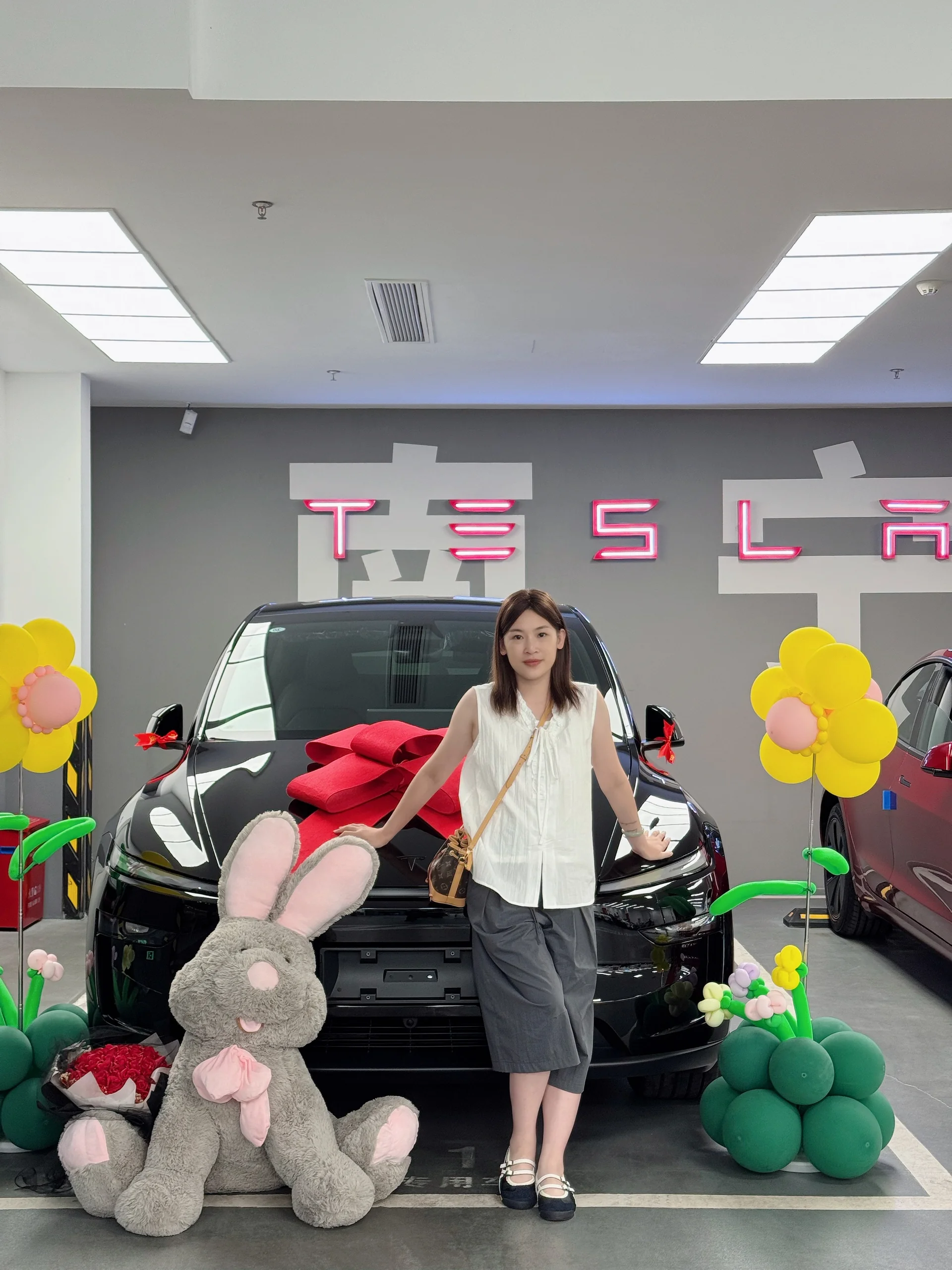 开特斯拉的快乐，谁懂啊🚗 #喜提爱车 #特斯拉 @冉冉猪🐷