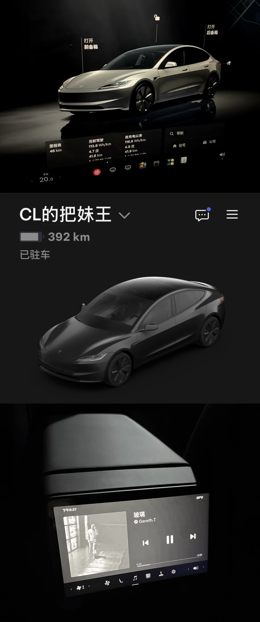 接美式男孩回家！ #特斯拉#特斯拉3 #model3 #大玩具 #提车 #提车拍照姿势 @好多肉CL