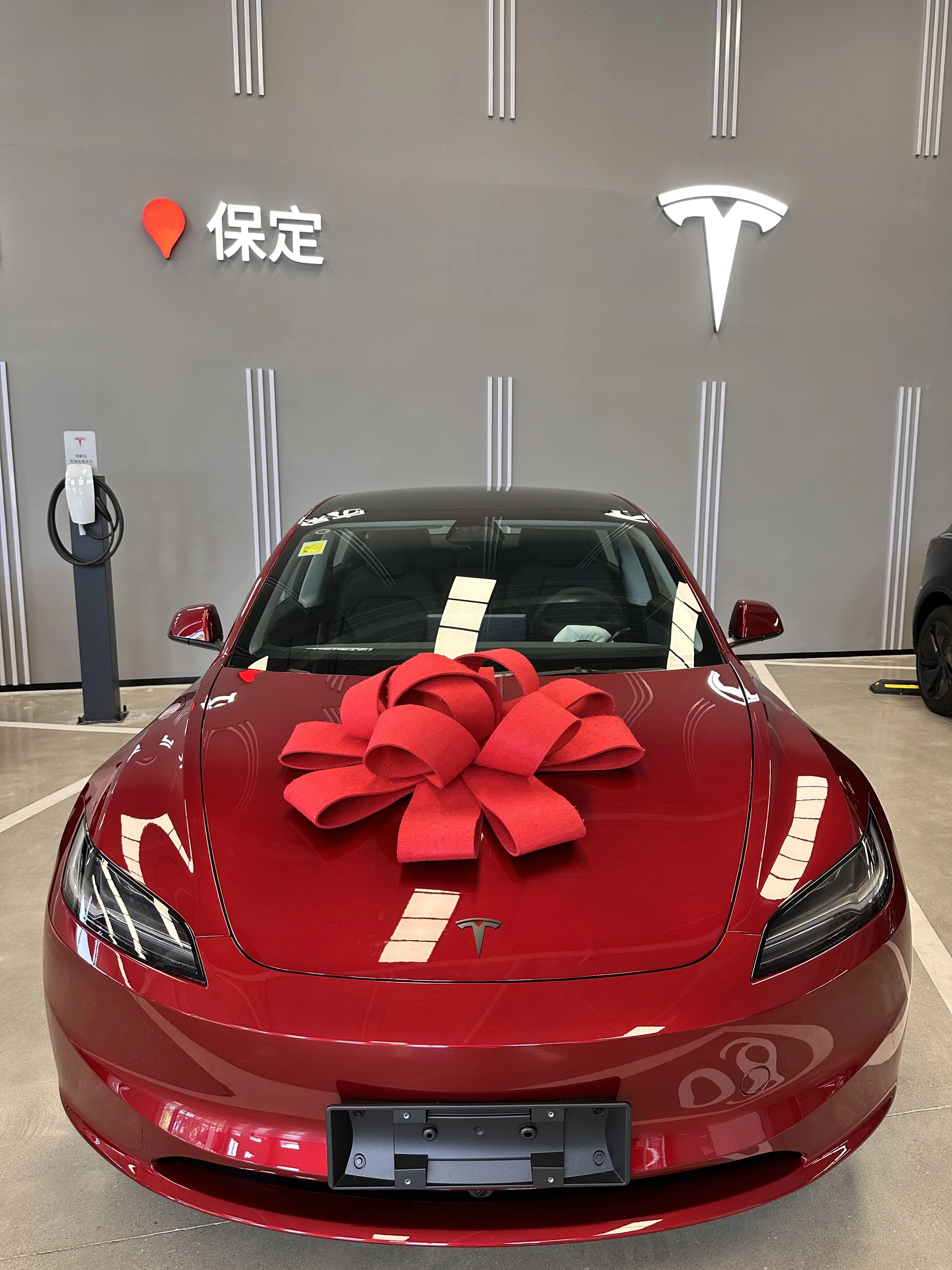 是谁提到了特斯拉！？🚗 #提车日记 #model3 #交车仪式 #特斯拉 #喜提新车 @Pearlyyy
